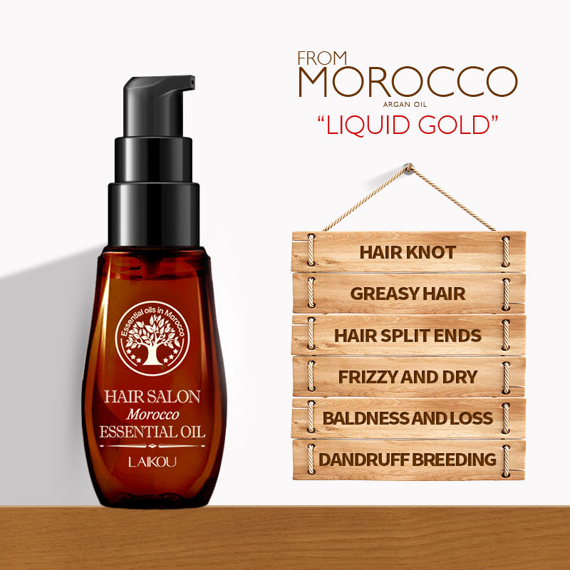 Moroccan Hair Oil for Smoothness