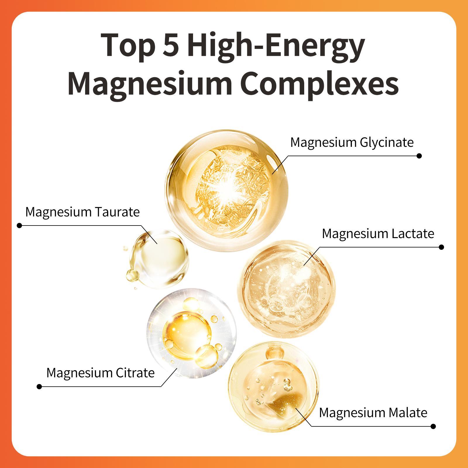 Magnesium Glycinate Malate D3 Vegan Supplement