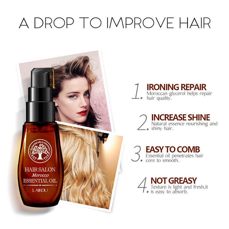 Moroccan Hair Oil for Smoothness