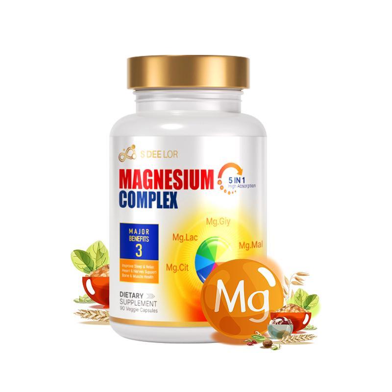 Magnesium Glycinate Malate D3 Vegan Supplement
