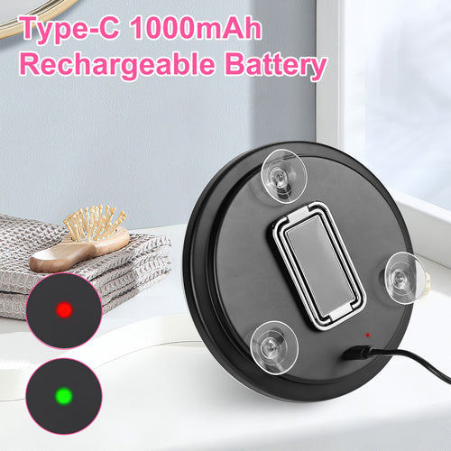 30X Lighted Magnifying Makeup Mirror Portable